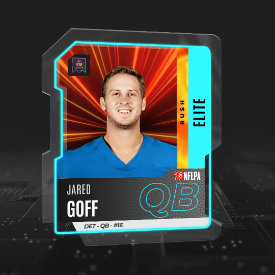 Jared Goff: 2023 Rush Set (ELITE) NFT for Sale - 2023 Reignmakers