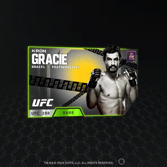 Kron Gracie: 2023 UFC 288 Event Set (RARE) NFT For Sale - 2022-23 ...