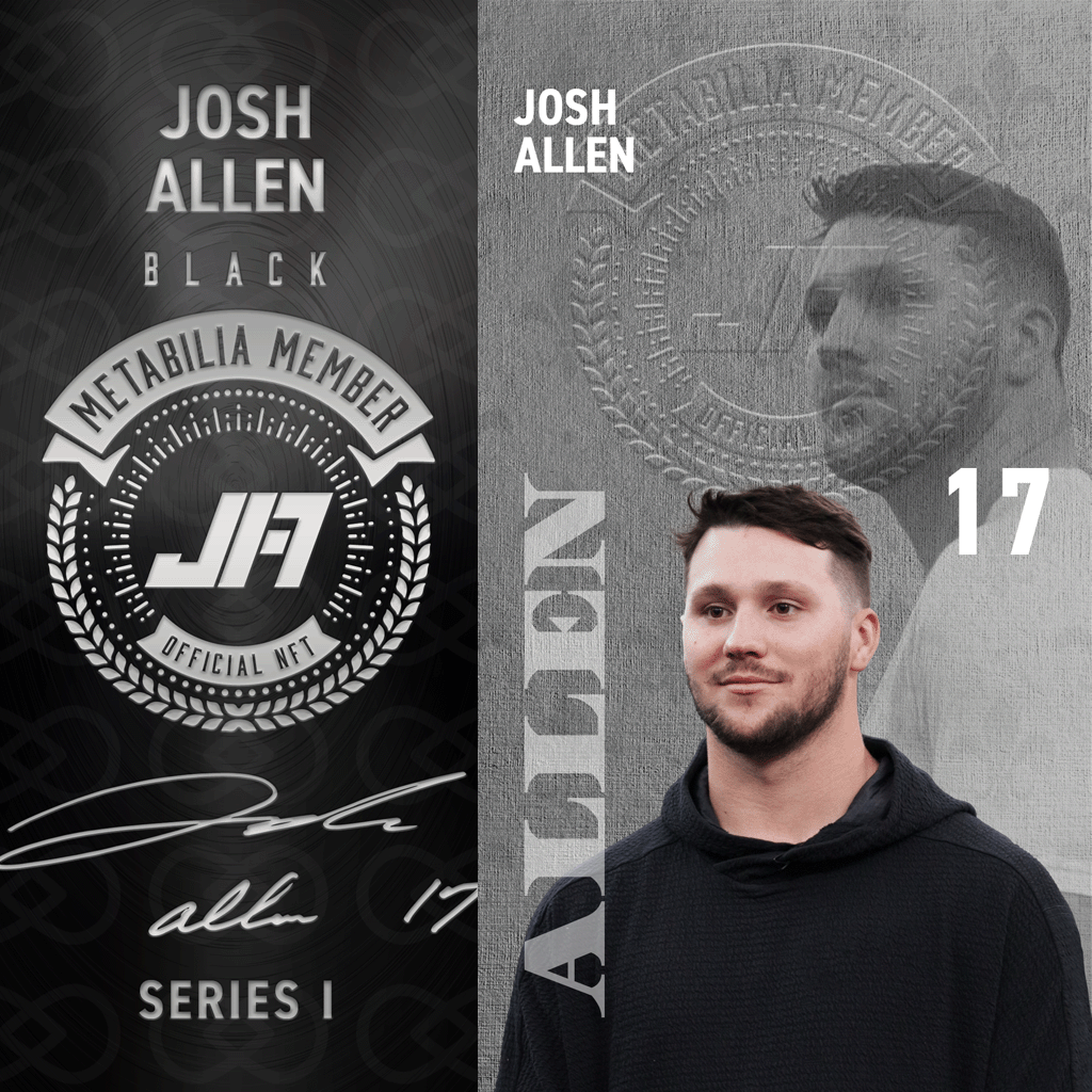 Allen #1: Perfect Game '22 - Black NFT for Sale - Josh Allen