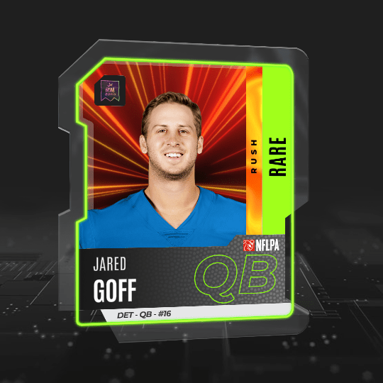 Jared Goff: 2023 Rush Set (ELITE) NFT for Sale - 2023 Reignmakers