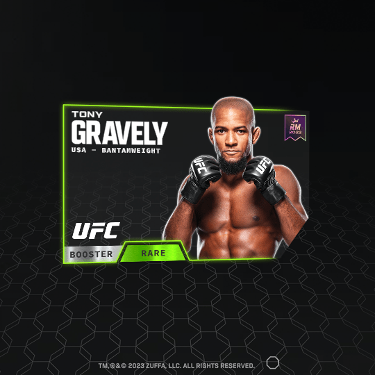 Tony Gravely: 2023 UFC Booster Set (RARE) NFT for Sale - 2022-23 ...