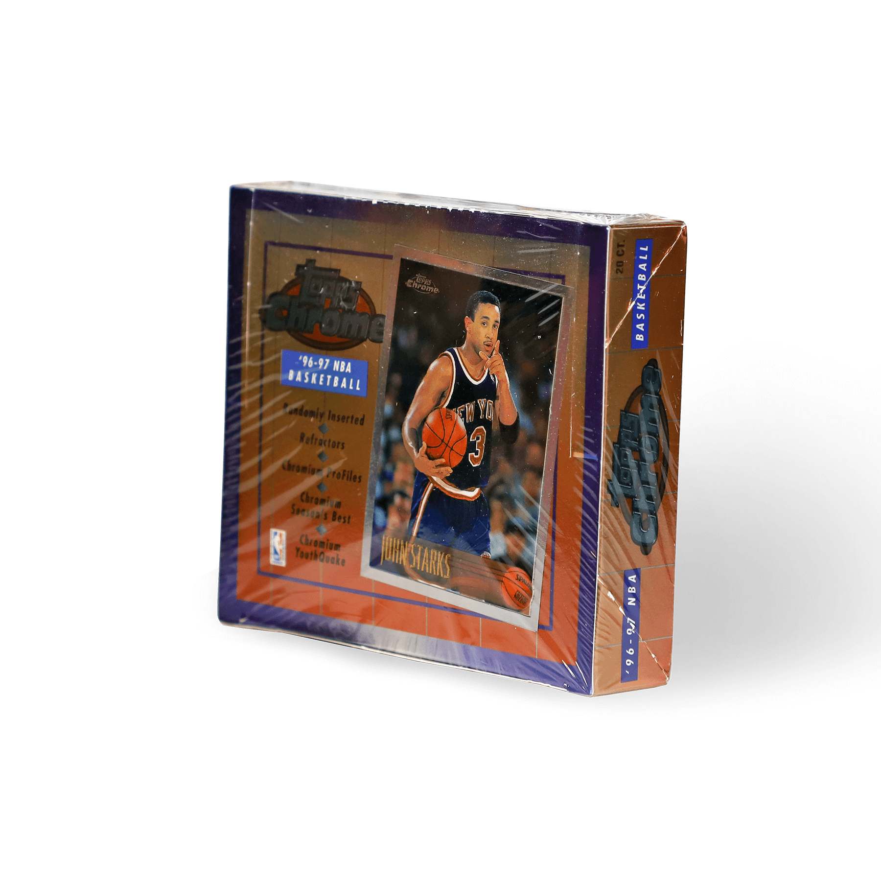 1996-97 Topps Chrome Basketball - Full Box Drop - The Break