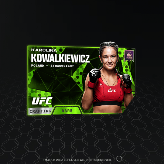 Karolina Kowalkiewicz: 2023 Crafting Set (RARE) NFT for Sale - 2022-23 ...